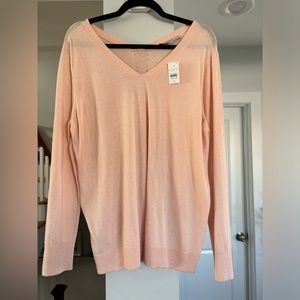 NWT - Loft Blush pink sweater - Size XL - New with Tags